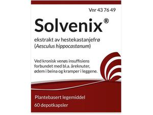 Solvenix 50mg depotkapsler, 60 stk