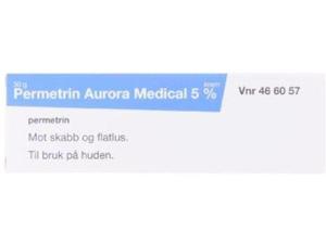 Permetrin Aurora Medical 5% krem 30g