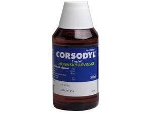 Corsodyl Munnskyll 2mg/ml, 300 ml