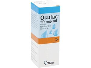 Oculac 50 mg/ml øyedråper 10ml