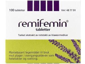 Remifemin 2,5mg tabletter 100stk