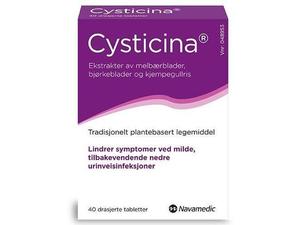 Cysticina tabletter 40 stk
