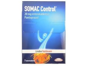 Somac Control 20mg enterotabletter 7stk