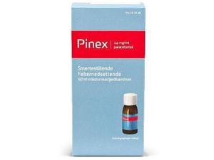 Pinex 24mg/ml mikstur 0-7 år 60ml