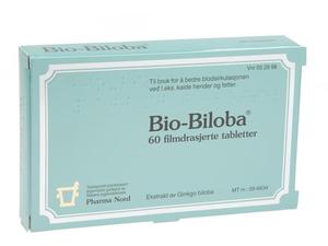 Pharma Nord Bio-Biloba tabletter 100 mg 60 stk