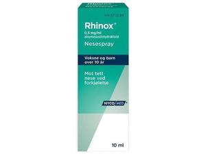 Rhinox 0,5mg/ml nesespray 10ml