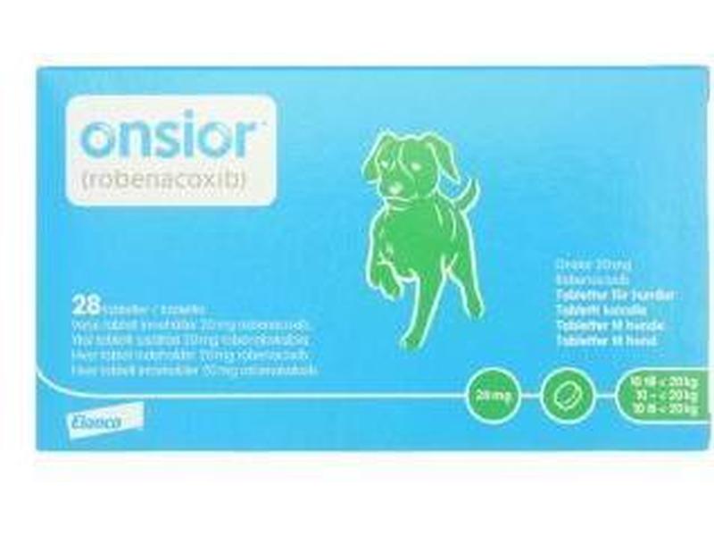 Laveste pris for Onsior vet tab 20mg til hund