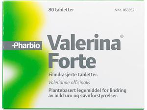 Valerina Forte tabletter 80stk