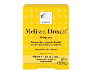 New Nordic Melissa Dream 60 kapsler