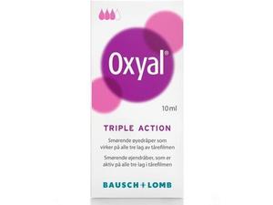 Oxyal Triple Action øyedråper 10ml