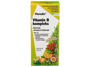 Floradix Vitamin B kompleks flytende 250 ml