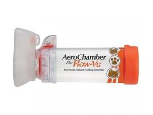 AeroChamber Plus Flow-Vu maske, voksen, liten, 1 stk