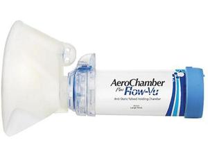 Aerochamber PlusFlow-Vu munnstykke, Inhalasjonskammer med munnstykke, fra 5 år, 1 stk