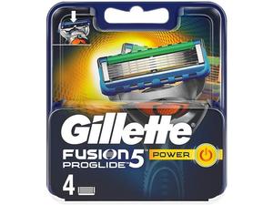 Gillette Fusion5 ProGlide Power Barberblader 4 stk