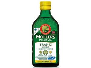Möller's Pharma tran D+ sitronsmak 250 ml