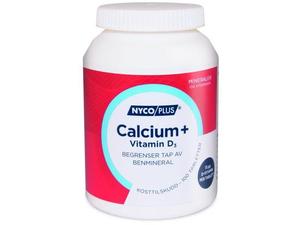 Nycoplus Calcium med D3-vitamin tabletter 100stk