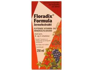 Floradix Formula jernekstrakt 250 ml