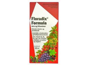 Floradix Formula jernekstrakt 500ml