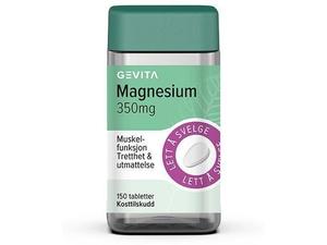 Gevita Magnesium 350 mg tabletter 150stk