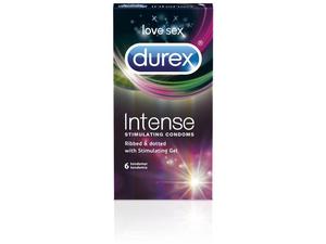 Durex Intense Stimulating kondomer 6 stk