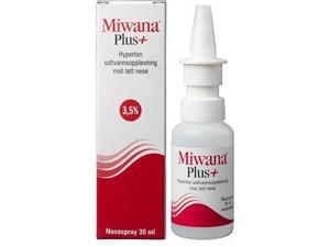 Miwana Plus Naturell saltvannsspray 30ml