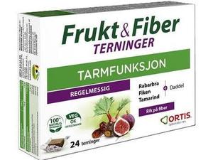 Frukt & Fiber tyggeterning 24stk