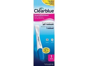 Clearblue Rask Deteksjon graviditetstest 1stk