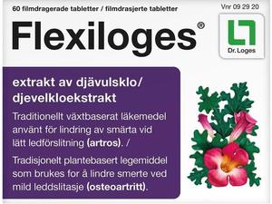 Flexiloges Filmdrasjerte Tabletter 60 stk