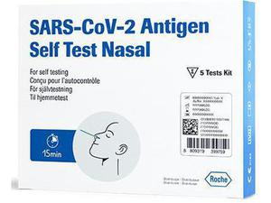 Roche SARS-CoV-2 nasal selvtest 5sett