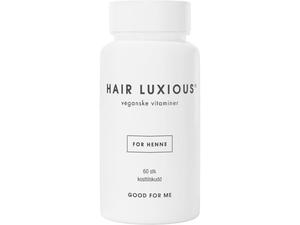 Hair Luxious kosttilskudd for hår til kvinner, 60 stk 