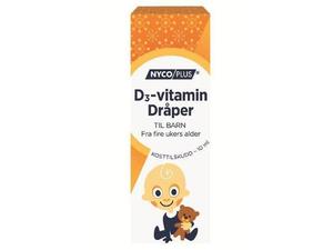 Nycoplus D3-vitamin dråper 10ml