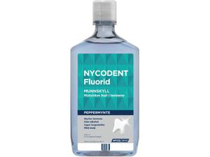 Nycodent Fluorid 0,2% munnskyll peppermynte 500 ml 