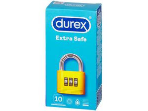 Durex Extra Safe Kondomer 10 stk     - Klar