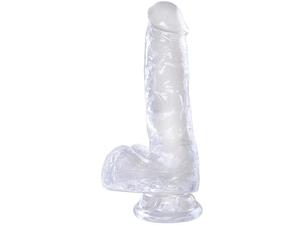 Dildo Clear King Cock 6 inch