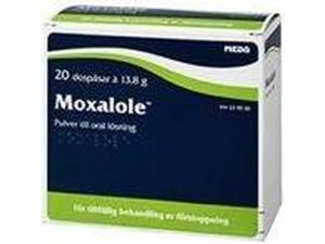 Moxalole, pulver till oral lösning i dospåse, 20 st