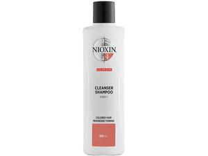 Nioxin System 4 Cleanser Schampo för märkbart tunt, färgat hår 300 ml