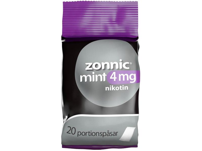 Lägsta pris for Zonnic Mint munhålepulver 4 mg 20 portionspåsar