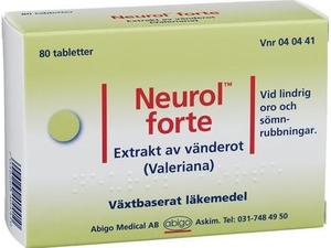 Neurol forte dragerad tablett 80 st