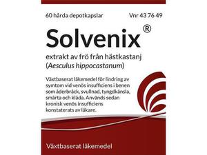 Solvenix Depotkapsel, hård Kärlskyddande medel 60 kapsel/kapslar