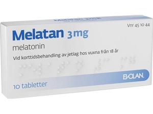 Melatan 3mg Blister 10 tabletter