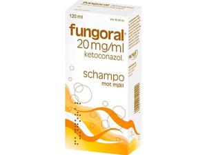 Fungoral schampo 20 mg/ml Ketokonazol, 120 ml