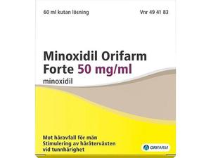 Minoxidil Orifarm Forte 50mg/ml, 60ml