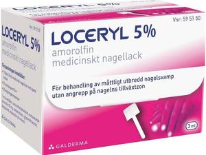 Loceryl Medicinskt Nagellack 5% 3 ml