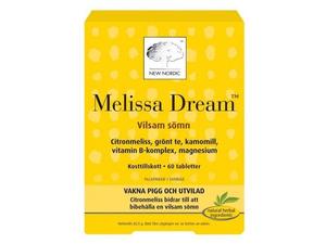 New Nordic Kosttillskott Melissa Dream 60 st