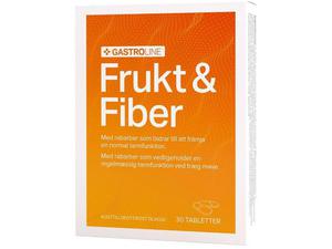 Gastroline Frukt & Fiber 30 tabletter