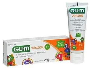 Gum Junior Barntandkräm 7-12 år Tutti-Frutti 50 ml