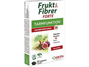 Frukt & Fiber Forte 12 st