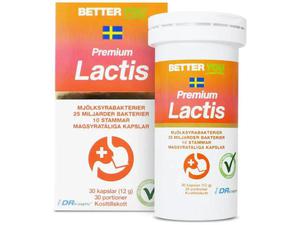 Better You Premium Lactis Kapslar, 30 st