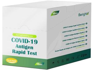 Beright Covid-19 Antigen Saliv Självtest 10 st
