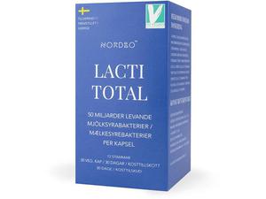 Nordbo LactiTotal 50 miljarder Mjölksyrabakterier Kapslar, 30 st